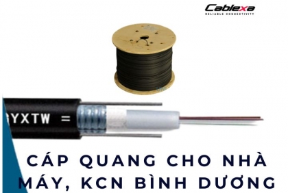 Cáp quang Singlemode và Multimode cho nhà máy, KCN Bình Dương – Chọn cho đúng
