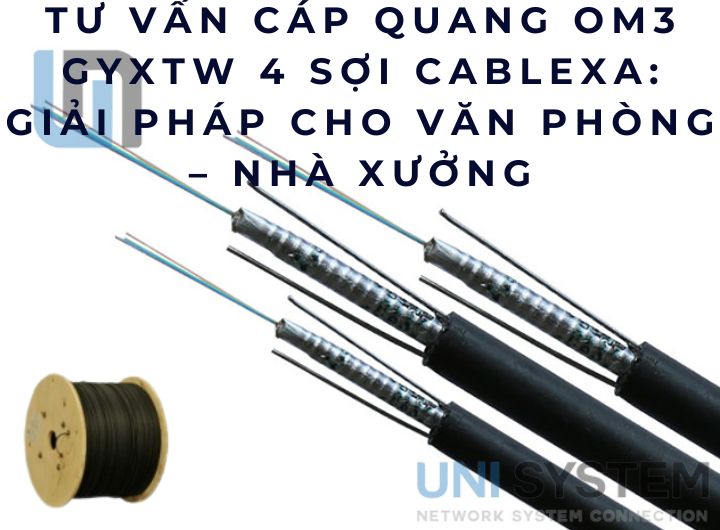 Tư vấn chọn bộ chuyển đổi quang cho kết nối văn phòng trung tâm với 4 phân xưởng: Media converter quang điện 1 sợi 10/100/1000M to 1000FX Cablexa khoảng cách 40km